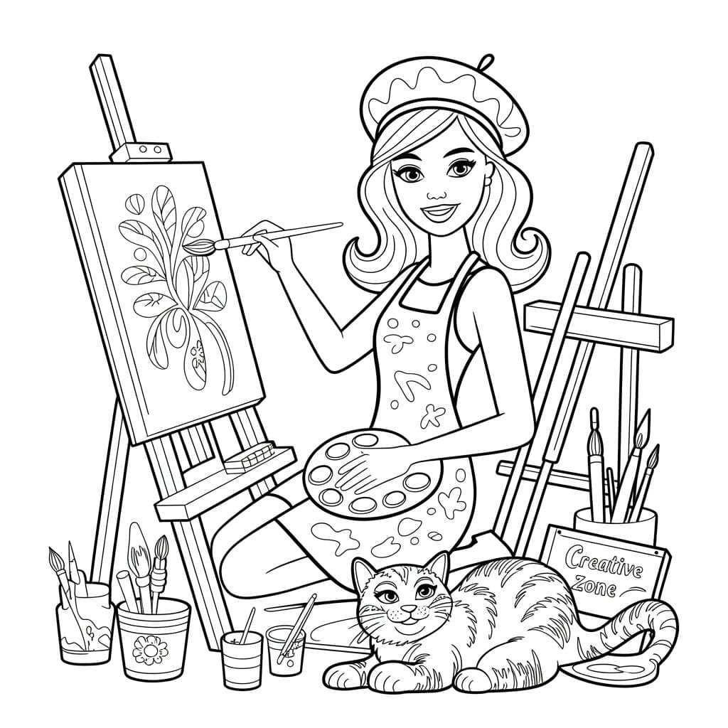0001 4 a black and white line art illustration